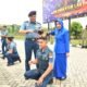 Prajurit Kodaeral XII Naik Pangkat, Dankodaeral XII Pimpin Upacara Kenaikan Pangkat dilanjutkan Tradisi Penyiraman Bunga