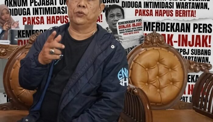 Wartawan di Subang Klaim dan Diduga Dapat Ancaman dari Oknum Pejabat UKPBJ