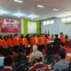Prosesi pengukuhan pengurus Forum Mahasiswa PSDKU PNP Kampus Pelalawan periode 2026–2027.