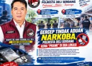 Gercep Tindak Aduan Narkoba, Polresta Deli Serdang Kena “Prank” di Dua Lokas