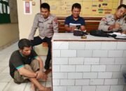 Beraksi! Polsek Secanggang Gagalkan Perencanaan Curanmor di Kampung Nangka, Pelaku Diamankan dari Amukan Massa