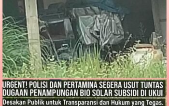 Diduga Jadi Tempat Penampungan Bio Solar Subsidi di Ukui, Warga Minta Aparat Turun Tangan