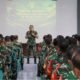 Kasdim 0802/Ponorogo Mayor Inf Agus Budi C memberikan pengarahan Bimtek Validasi Caba dan Cata PK TNI AD 2027 kepada para Babinsa di Gedung Paraduta