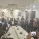 Plt Bupati Bekasi Asep Surya Atmaja saat menerima audiensi dengan aliansi pers Bekasi Raya di Kantor Pemkab Bekasi.