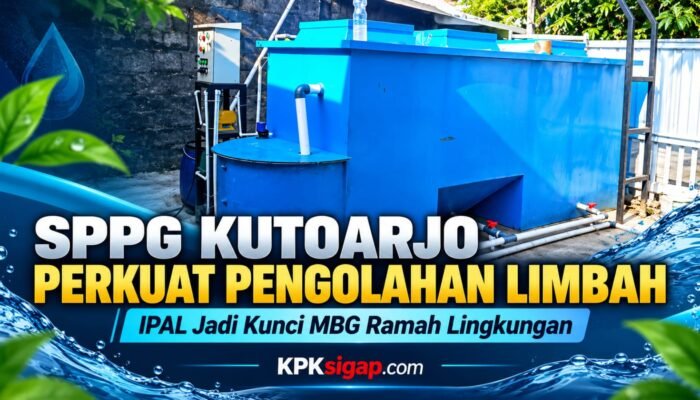 SPPG Kutoarjo Perkuat Sistem IPAL. Bisakah Langkah ini  Jamin Program MBG Ramah Lingkungan?