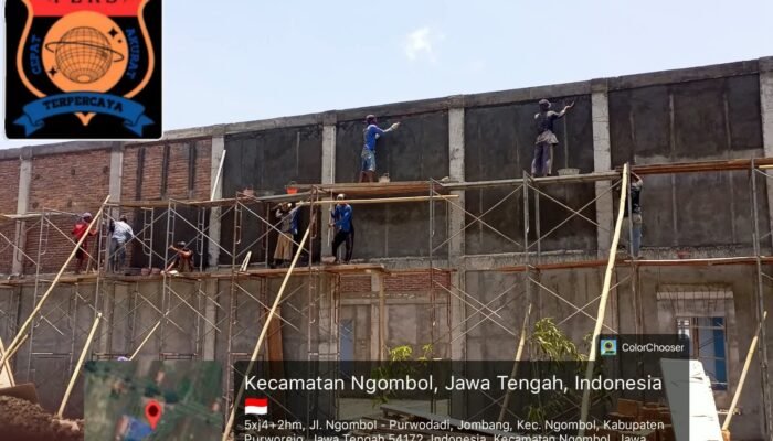 Proyek Rp1,95 Miliar SMKN 4 Purworejo Disorot. Mengapa Nyawa Pekerja Diabaikan demi Kejar Target?