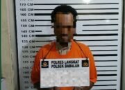 Gondol Perhiasan dan Uang Belasan Juta Saat Korban Tahajud, Pencuri di Pelawi Selatan Dibekuk Polsek Babalan