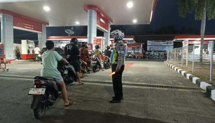 Polres Jember Pantau SPBU Pasca-Isu Antrean. Mampukah Redam Kepanikan Warga?