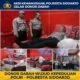 Polresta Sidoarjo Bersama Wartawan dan Netizen Donorkan Darah Peringati 75 Tahun Humas Polri