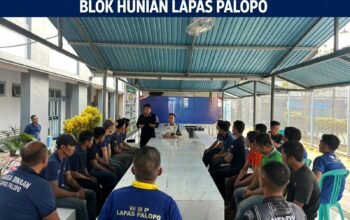 Penguatan ke seluruh tamping warga binaan dan Tekankan Kebersihan Blok Hunian Lapas.