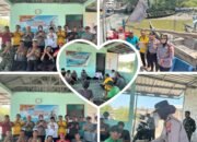 Polisi Bersama Masyarakat Kapolsek Sedati Kunjungi Kampung Nelayan Gisik Cemandi