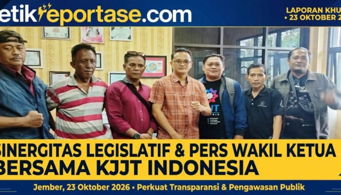 Perkuat Sinergitas dengan Legislatif, Wakil Ketua DPRD Jember Widarto Gandeng KJJT Indonesia*