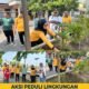 Program SAS (Sidoarjo Asri Sejuk) Kapolsek Sedati Bagikan Bibit Pohon Buah di Desa Banjar Kemuning