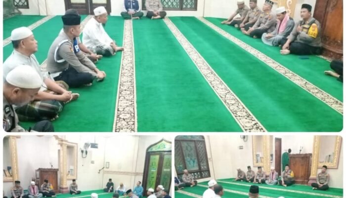 Subuh Keliling di Masjid As Syakirin, Polres Langkat Ajak Masyarakat Cegah Bullying dan Jaga Kamtibmas