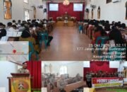 Minggu Kasih di GBKP Stabat, Polres Langkat Perkuat Silaturahmi dan Serap Aspirasi Jemaat