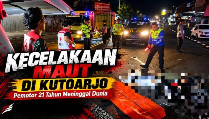 Pemuda 21 Tahun Tewas di Jalan Diponegoro Kutoarjo Usai Tabrak Truk Parkir