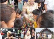 Plt. Bupati Tiorita Hadir Bantu Korban Kebakaran, Empat Rumah di Salapian Hangus