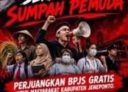 Peringati Hari Sumpah Pemuda, Pemuda dan Mahasiswa Jeneponto Gelar Aksi, Percepatan UHC dan Transparansi Anggaran