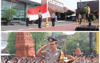 Peringati Hari Sumpah Pemuda ke-98, Polres Ngawi Kobarkan Semangat Persatuan Generasi Muda