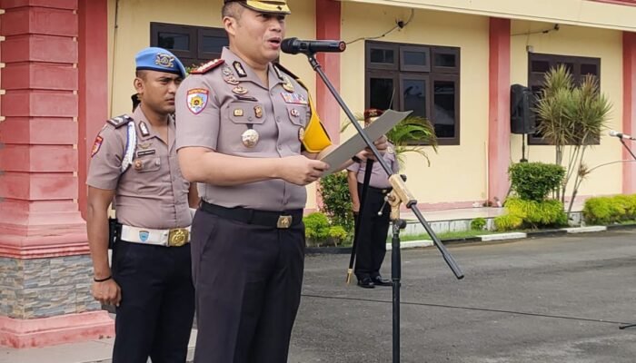 Kapolresta Deli Serdang Pimpin Upacara Hari Sumpah Pemuda ke-98, Tekankan Generasi Patriotik, Gigih, dan Berempati
