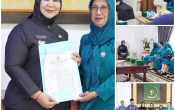 Tiorita Serahkan SK Plt. Ketua TP PKK Langkat, Dorong Penguatan Program Keluarga