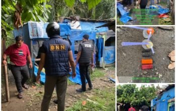 *Kapolres Binjai Tegaskan Komitmen Berantas Narkoba, Barak di Tanjung Jati Dibongkar dan Dimusnahkan*
