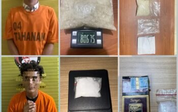 Kapolres Binjai Tegas Berantas Narkoba, Dua Terduga Pengedar Diamankan dengan Sabu 86,67 Gram*