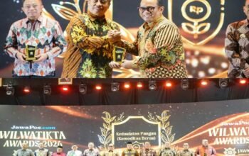 Kabupaten Madiun Raih Penghargaan Wilwatikta Awards 2026 Kategori Kedaulatan Pangan.