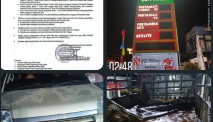 SP2HP Terbit, Dugaan Mafia BBM Singkawang Disorot Kapolda Kalbar Diminta Bongkar Oknum