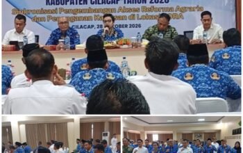 BPN Cilacap Gelar Rakor Akhir GTRA 2026, Fokus Penyelesaian Sertifikasi Tanah*