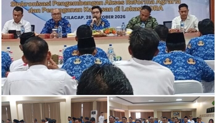 BPN Cilacap Gelar Rakor Akhir GTRA 2026, Fokus Penyelesaian Sertifikasi Tanah*