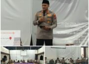 *POLRES BINJAI GELAR KEGIATAN SUBUH KELILING DI PESANTREN ABU SYAFA, PERERAT SILATURAHMI DENGAN TOKOH AGAMA DAN MASYARAKAT*