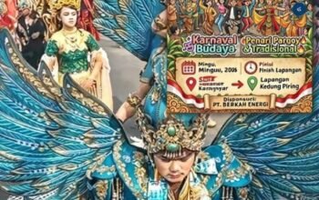 Wujud Syukur Warga Tegal Besar Kedungpiring Gelar Karnaval Budaya