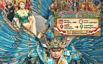 Wujud Syukur Warga Tegal Besar Kedungpiring Gelar Karnaval Budaya