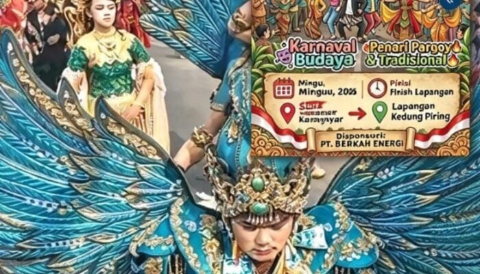 Wujud Syukur Warga Tegal Besar Kedungpiring Gelar Karnaval Budaya