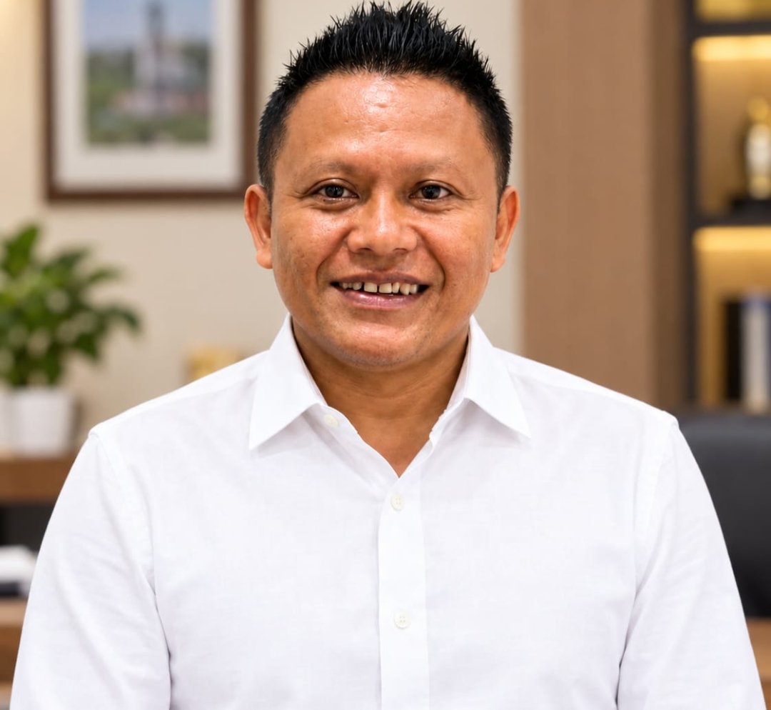 Ketua Fraksi Revolusi Keadilan (FRK) DPRD Jeneponto Muh. Alim Bahri saat menyampaikan keterangan terkait desakan Paripurna Pergantian Ketua DPRD.