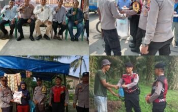 Jumat Curhat, Polres Batu Bara dan Jajaran Pererat Silaturahmi serta Berbagi kepada Masyarakat