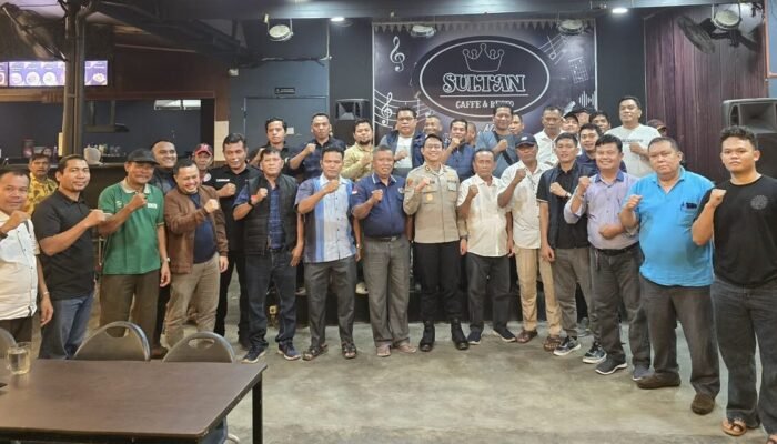 Kapolres Pelalawan Perkuat Kemitraan Pers, Wujudkan Kamtibmas Kondusif